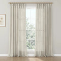 Jyll Mackie x TWOPAGES Refined Patterned Cotton Pleated Curtains