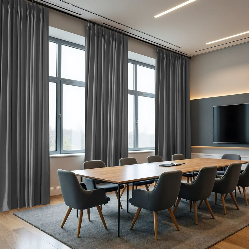 REGAL Flame Retardant Pleated Curtains