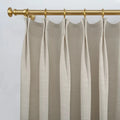 Jawara Textured Linen Cotton Pleated Curtains