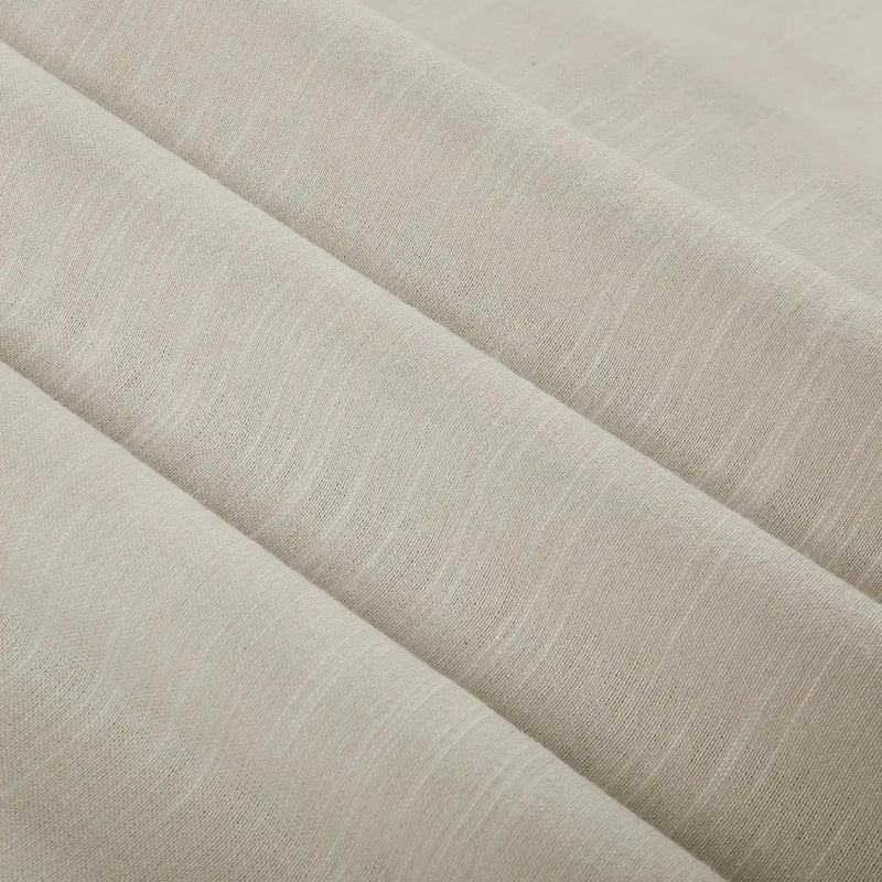 Jawara Textured Linen Cotton Pleated Curtains
