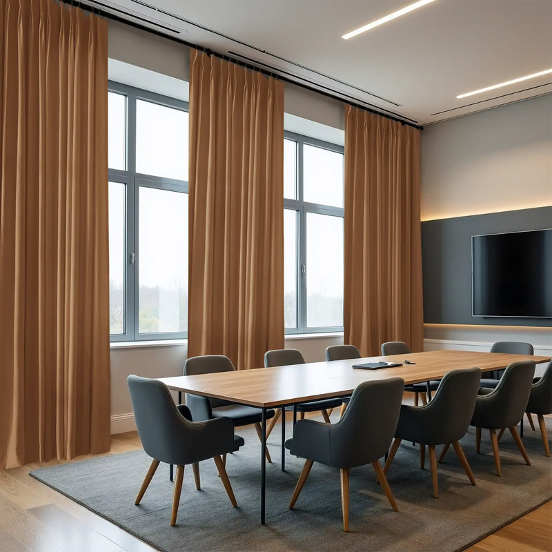 REGAL Flame Retardant Pleated Curtains