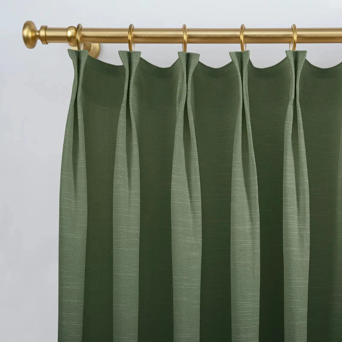 Jawara Textured Linen Cotton Pleated Curtains