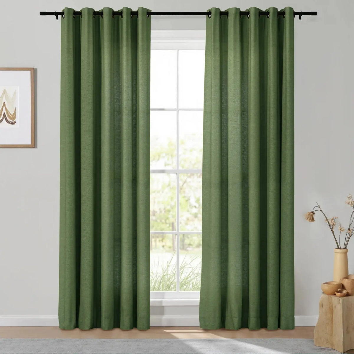 Isabella Heavyweight Cotton Eyelet Curtains