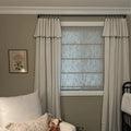 Smart Motorised Plain Roman Blind Cordless