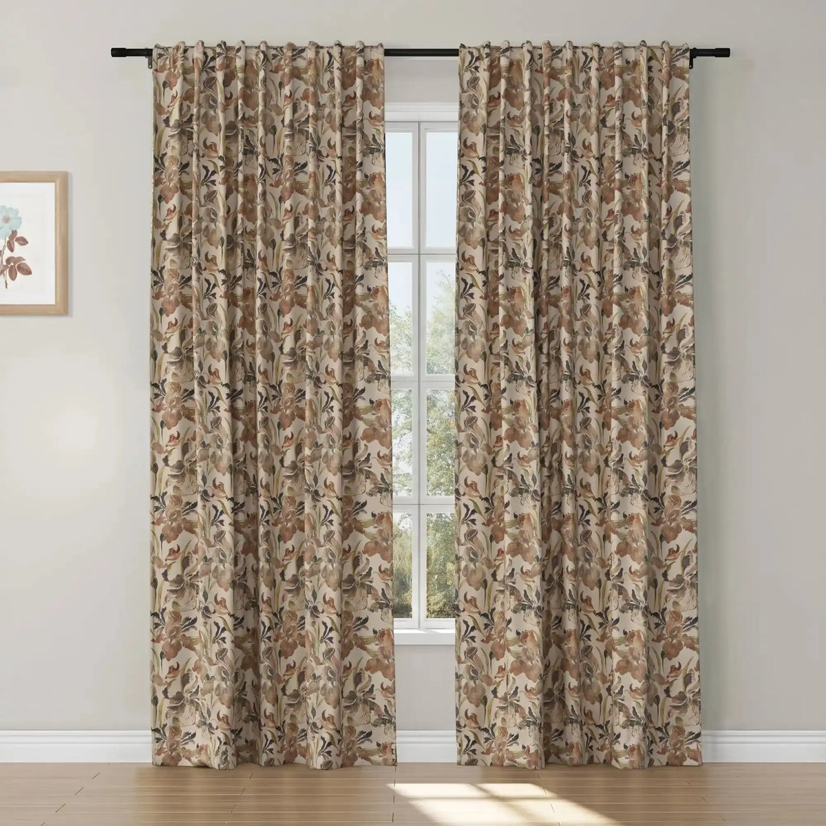 Sara Le x TWOPAGES Vintage Printed Linen Soft Top Curtains