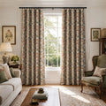 Sara Le x TWOPAGES Vintage Printed Linen Soft Top Curtains