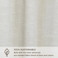 Jawara Textured Linen Cotton Eyelet Curtains