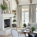 Jawara Textured Linen Cotton Pleated Curtains