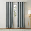 Jawara Textured Linen Cotton Eyelet Curtains