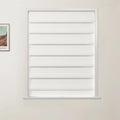 Jawara Linen Cotton Deco Fold Roman Blind Cordless