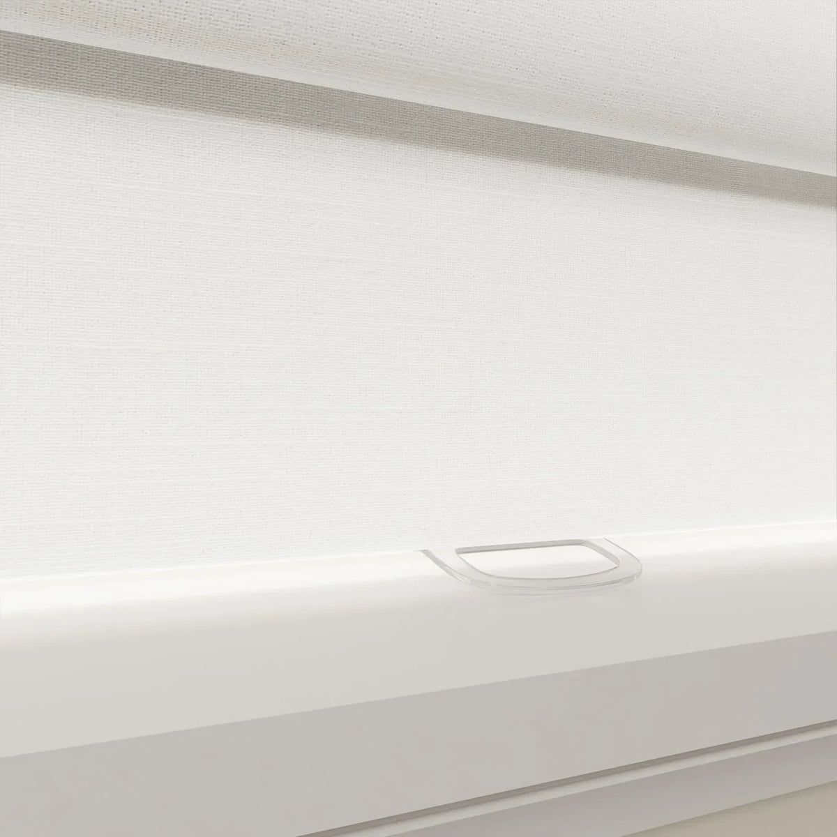 Jawara Linen Cotton Deco Fold Roman Blind Cordless