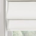 Jawara Linen Cotton Deco Fold Roman Blind Cordless
