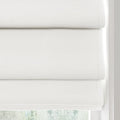 Jawara Linen Cotton Deco Fold Roman Blind Cordless