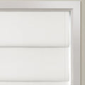 Jawara Linen Cotton Deco Fold Roman Blind Cordless