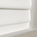 Jawara Linen Cotton Deco Fold Roman Blind Cordless