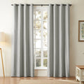 Jawara Textured Linen Cotton Eyelet Curtains