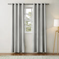 Jawara Textured Linen Cotton Eyelet Curtains