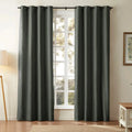 Jawara Textured Linen Cotton Eyelet Curtains