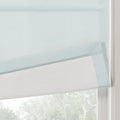 Jawara Linen Cotton Deco Fold Roman Blind Cordless