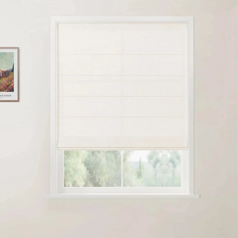 Flat Fold Roman Blind Cordless