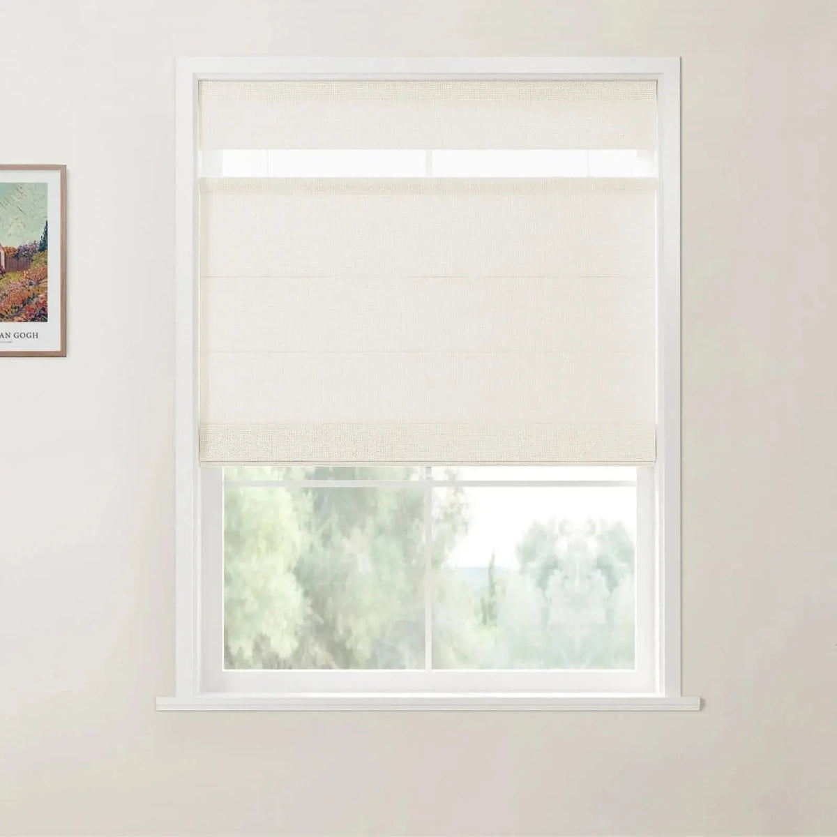 Top Down Bottom Up Roman Blind Cordless