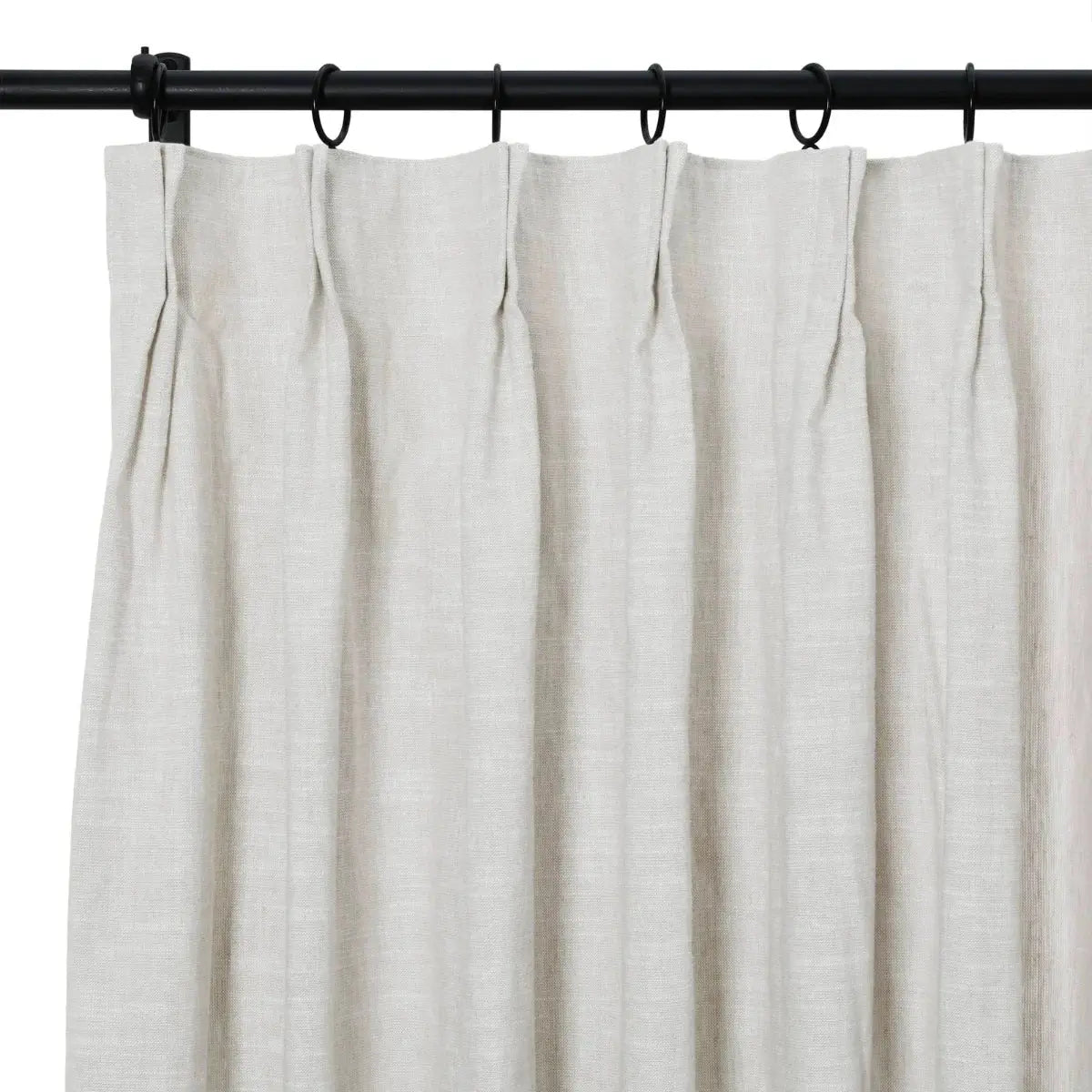 Jawara Textured Linen Cotton Pleated Curtains