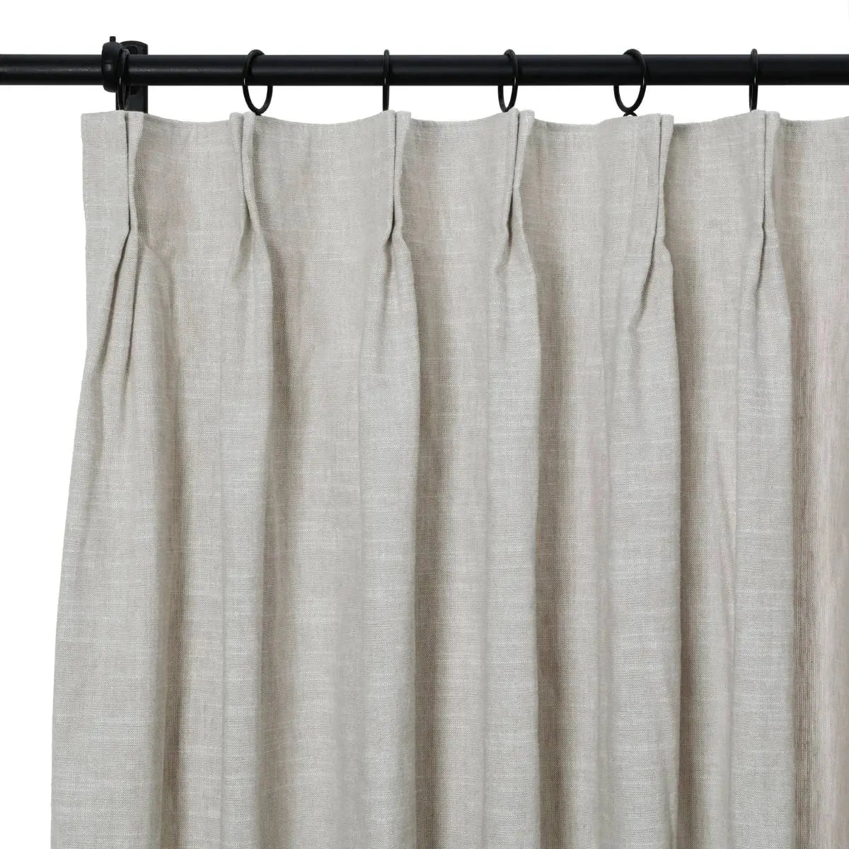Jawara Textured Linen Cotton Pleated Curtains