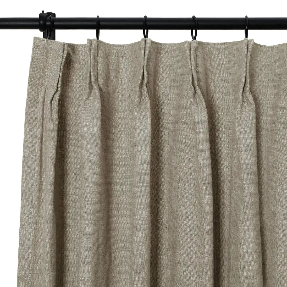 Jawara Textured Linen Cotton Pleated Curtains