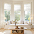 Jawara Linen Cotton Roman Blind Cordless
