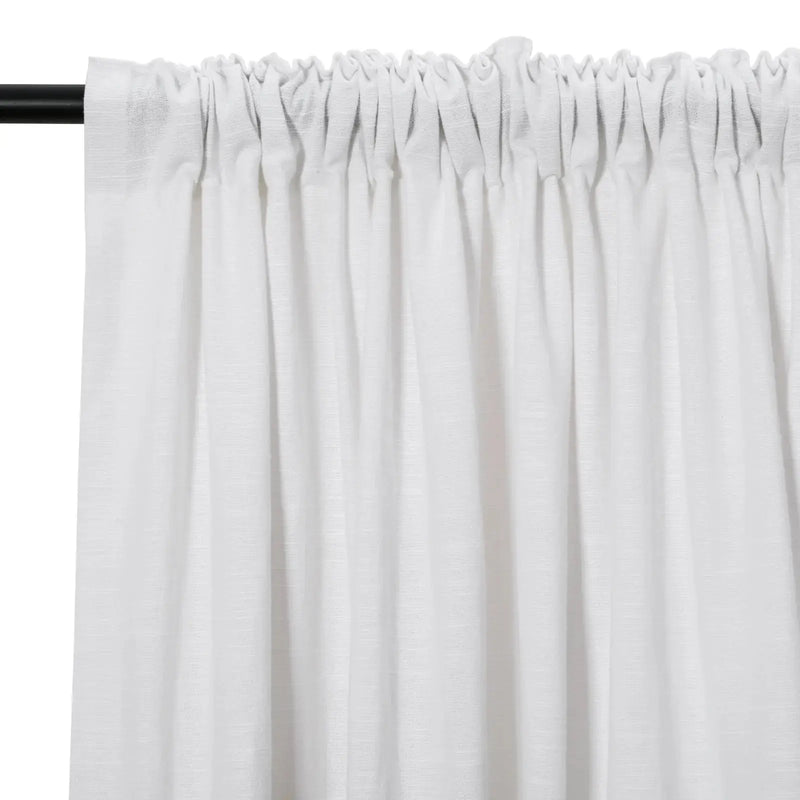 Jawara Textured Linen Cotton Soft Top Curtains