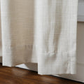 Jawara Textured Linen Cotton Eyelet Curtains
