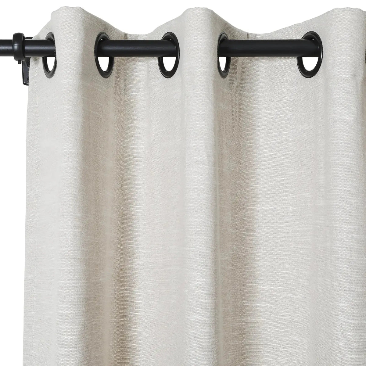 Jawara Textured Linen Cotton Eyelet Curtains