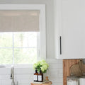 Jawara Linen Cotton Roman Blind Cordless