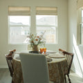 Jawara Linen Cotton Roman Blind Cordless