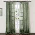 Doris Pure Linen Soft Top Curtains