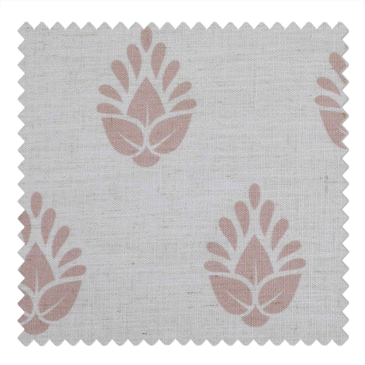 Stefana Silber x TWOPAGES Printed Linen Blend Roman Blind Cord Lift