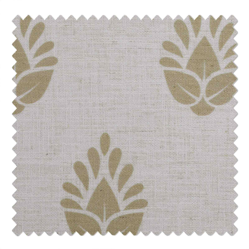 Stefana Silber x TWOPAGES Printed Linen Blend Roman Blind Cord Lift
