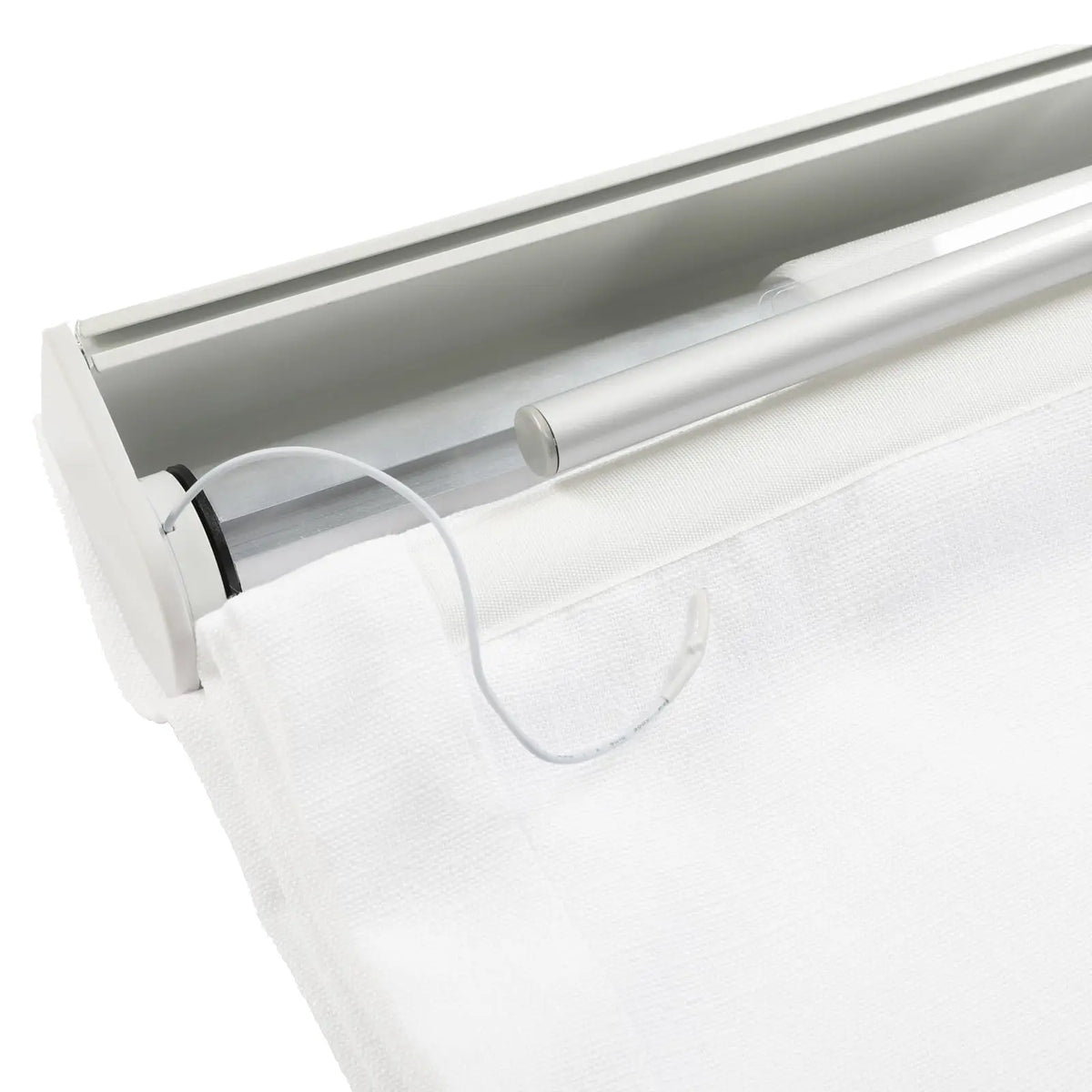Smart Motorised Plain Roman Blind Cordless