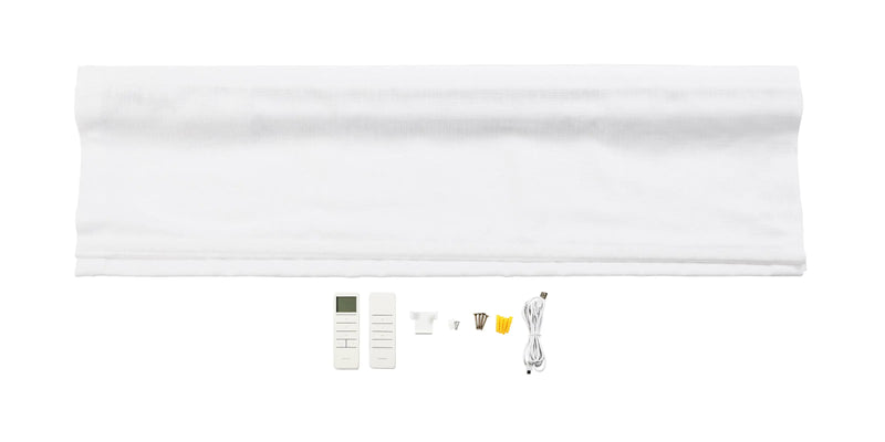 Smart Motorised Plain Roman Blind Cordless