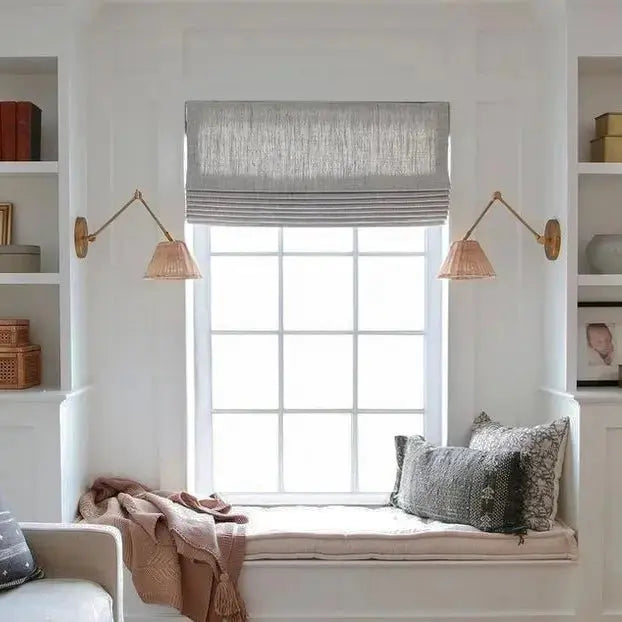 Liz Linen Roman Blind Cordless