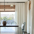 Lay Natural Jute Bamboo Woven Blind - Bark