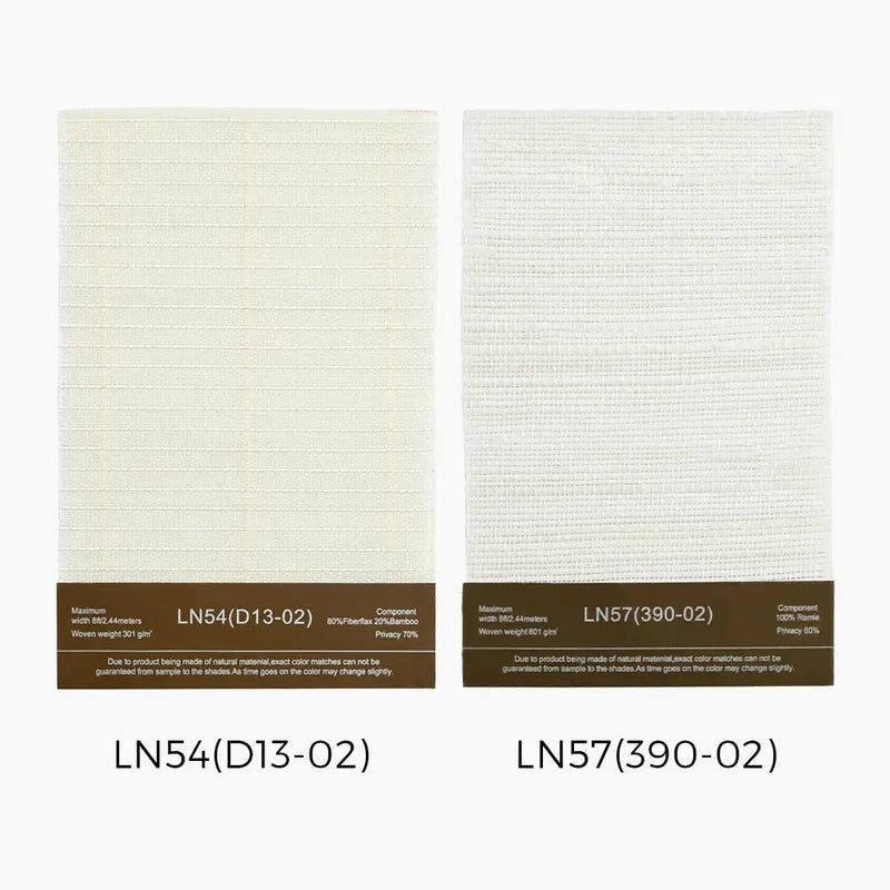 Lay Natural Woven Shade Samples Kit 10 Colors TWOPAGES