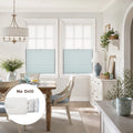 Aura No-Drill Day Night Blockout Cellular Window Blinds Cordless