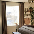 Jawara Textured Linen Cotton Pleated Curtains