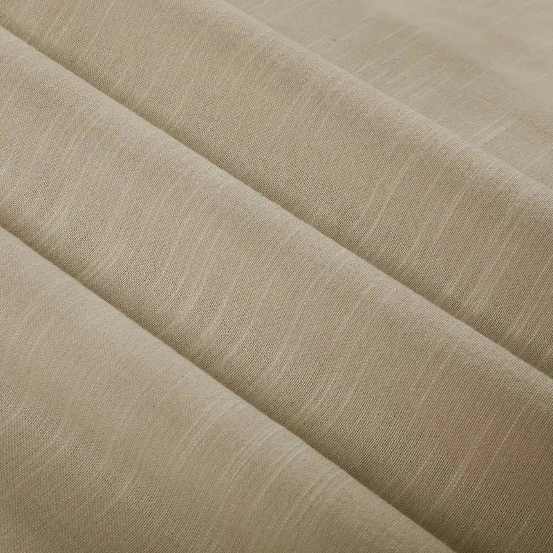 Jawara Textured Linen Cotton Pleated Curtains