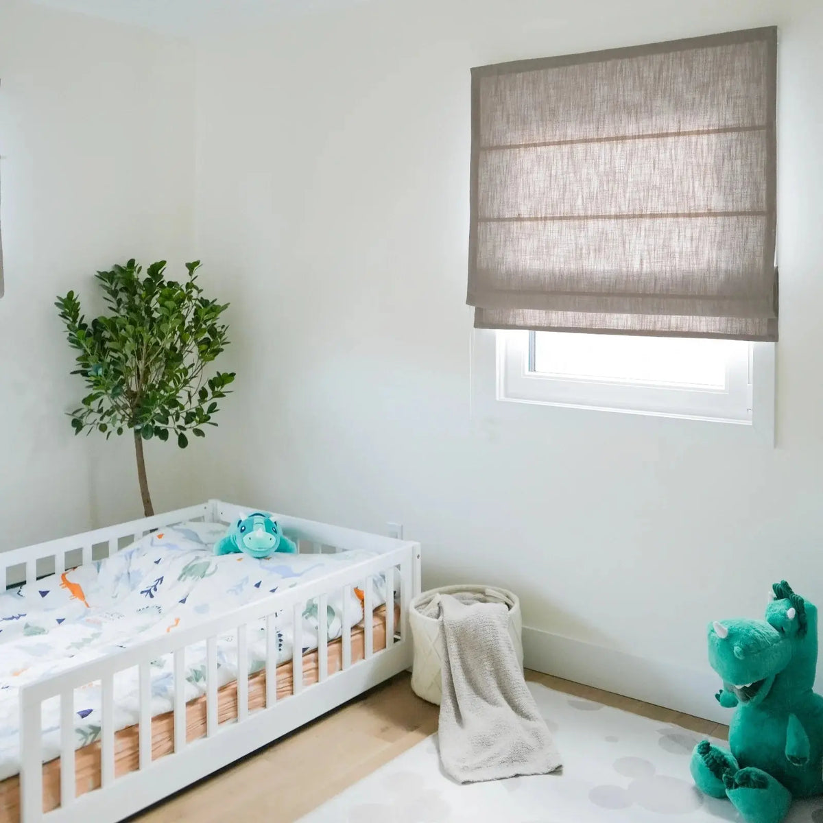 Liz Linen Roman Blind Cordless