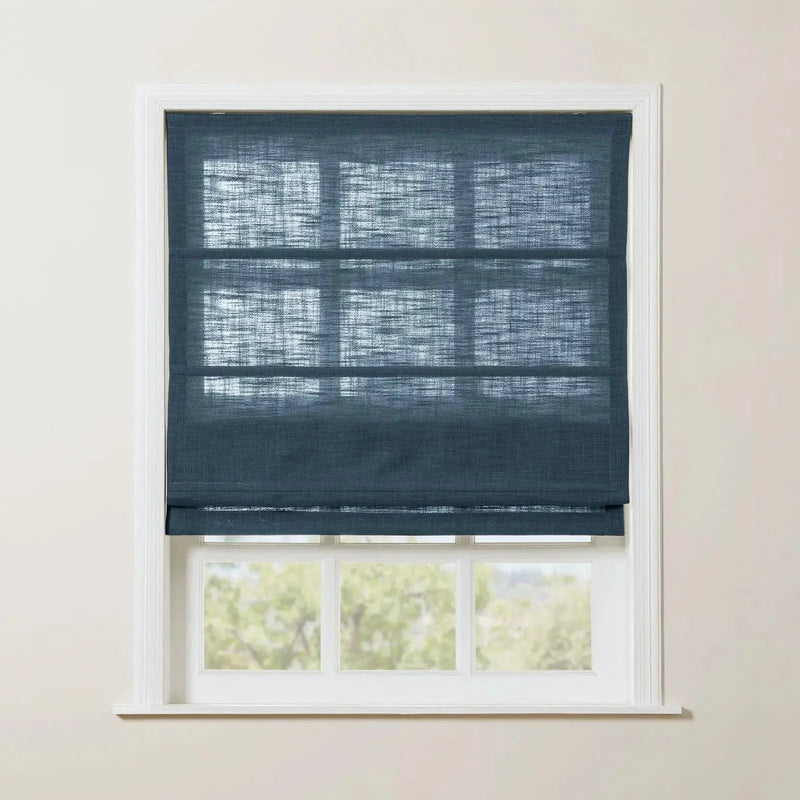 Liz Linen Roman Blind Cordless
