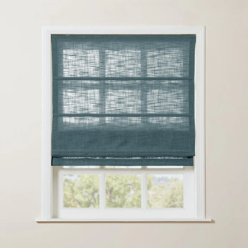 Liz Linen Roman Blind Cordless