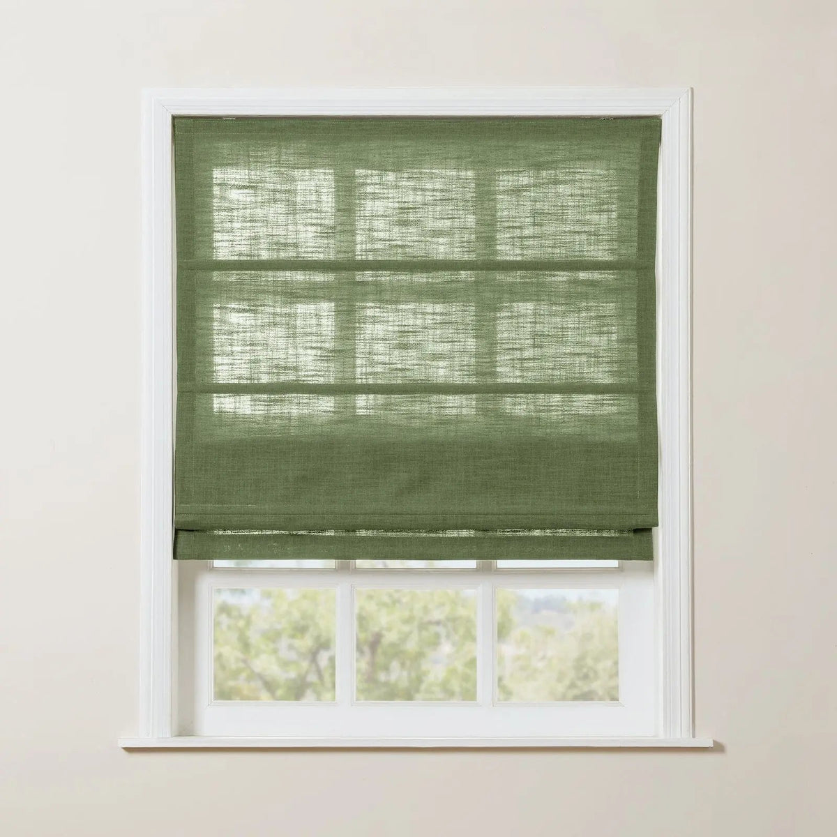 Liz Linen Roman Blind Cordless