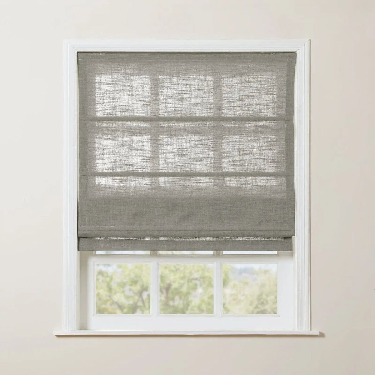 Liz Linen Roman Blind Cordless
